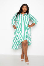 Load image into Gallery viewer, The Candy Stripe Flow Dress